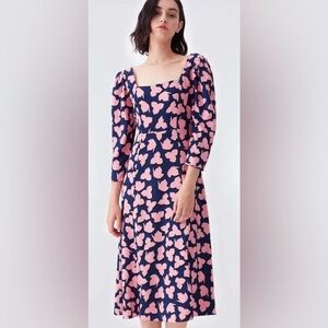 DIANE VON FURSTENBERG
Joanna Crepe Midi Dress In Leaf Shadow